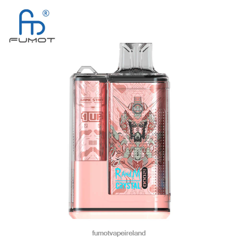 Fumot Crystal 1 Piece - 12000 Disposable Vape Box 20ML T6F626264 | Fumot Vape Sale Cool Mint