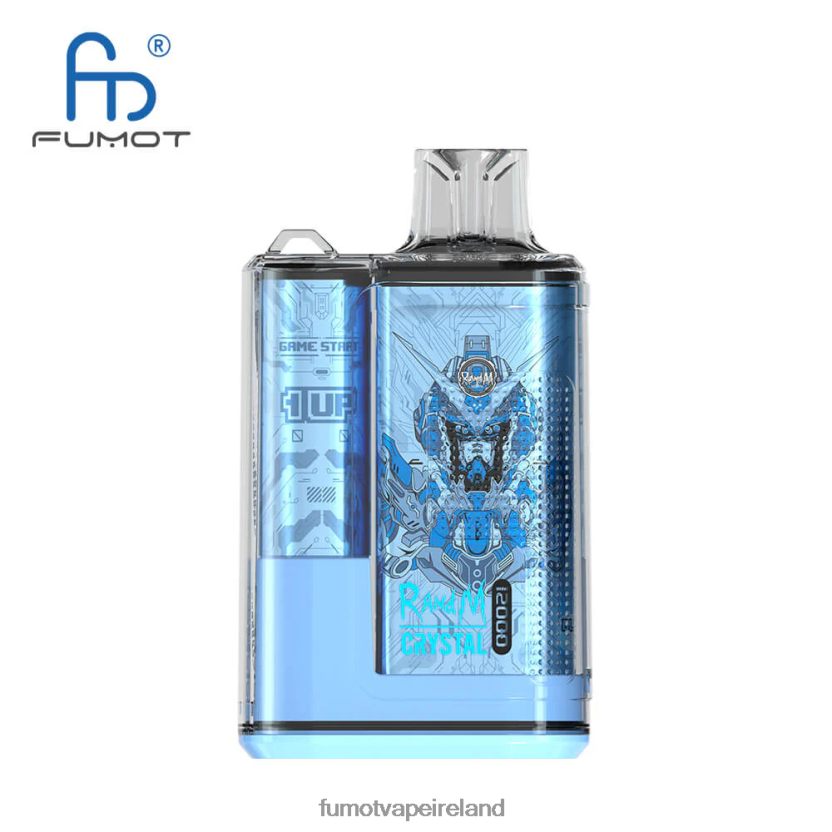 Fumot Crystal 1 Piece - 12000 Disposable Vape Box 20ML T6F626264 | Fumot Vape Sale Cool Mint