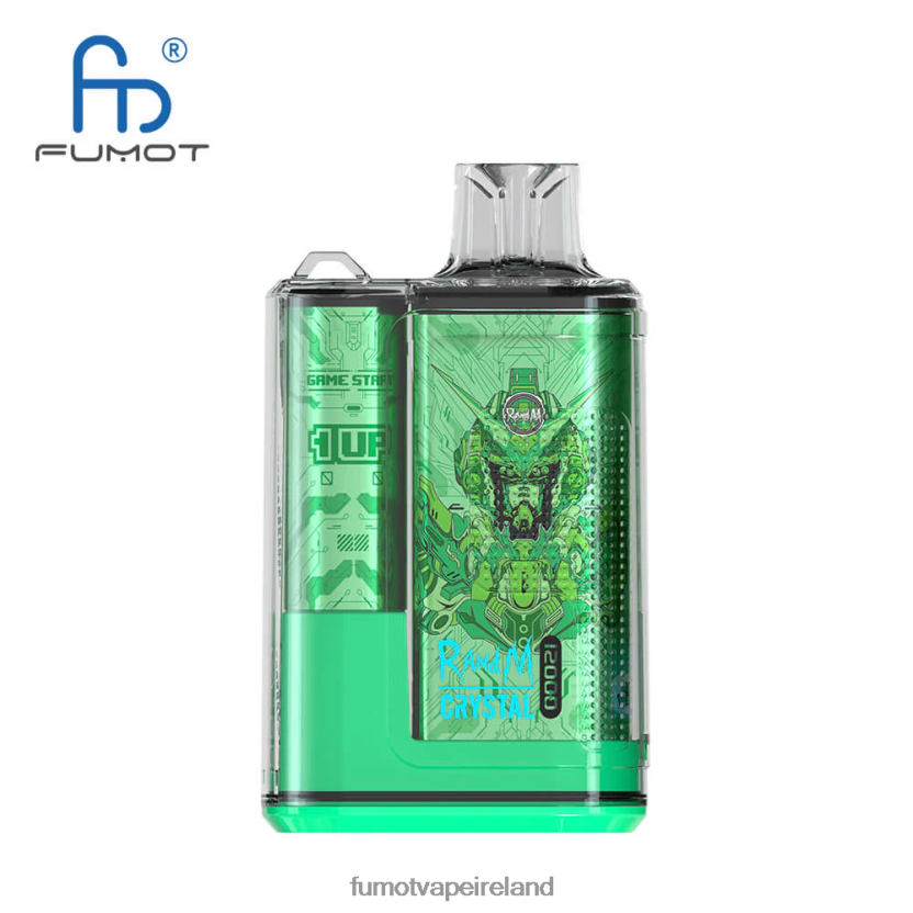 Fumot Crystal 1 Piece - 12000 Disposable Vape Box 20ML T6F626266 | Fumot Cigarette Electronique Dr Blue