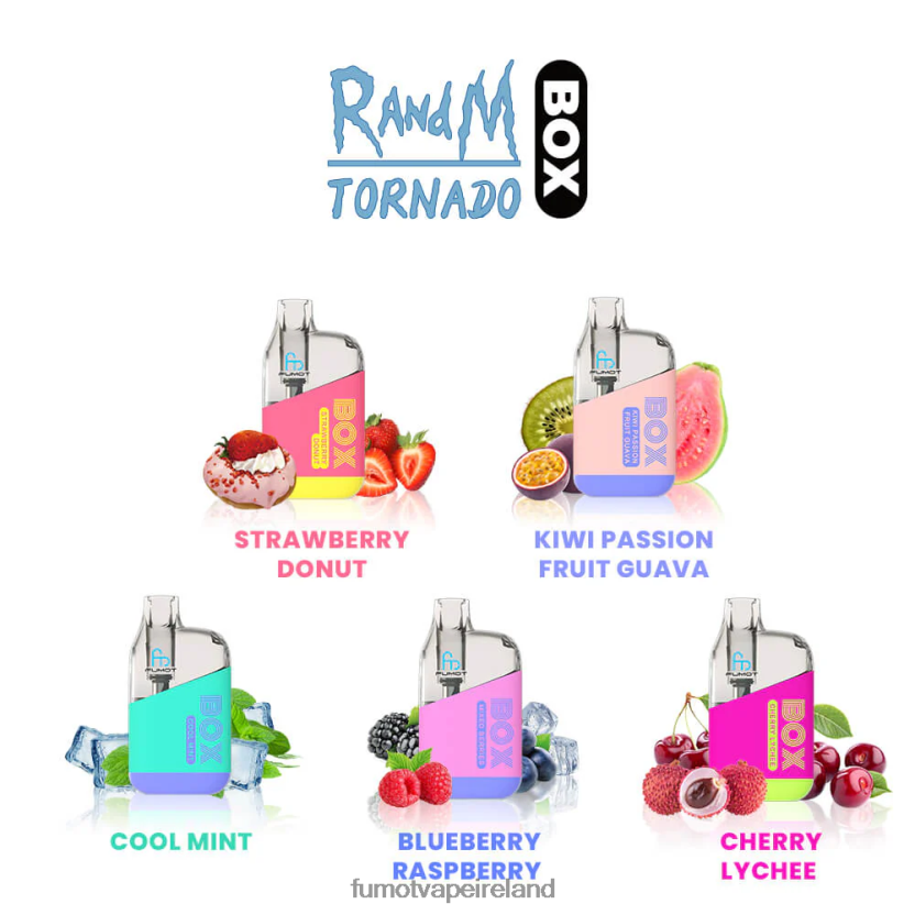 Fumot Tornado 10000 Disposable Vape Pod Box - 20ML (1 Piece) T6F626356 | Fumot Cigarette Electronique Cola Ice