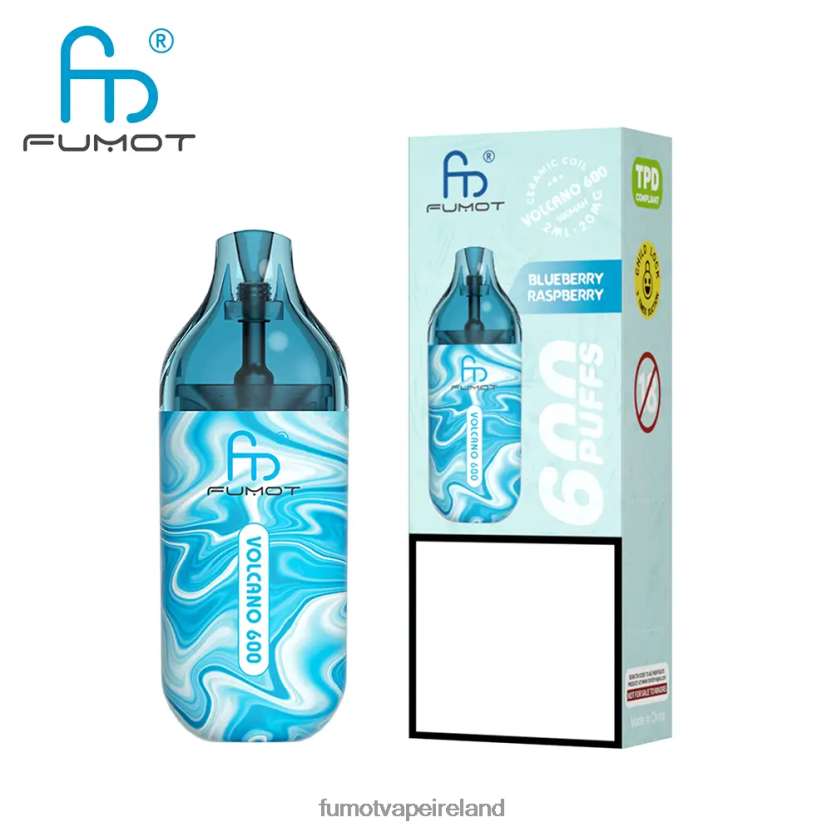 Fumot Volcano 600 TPD-Compliant Disposable Vape - 2ML (3 Pieces Set) T6F626288 | Fumot Price Triple Mango