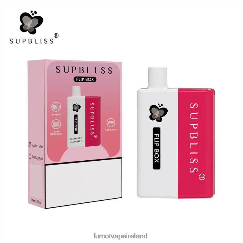 Fumot Supbliss Flip Box 6000 Replaceable Vape Kit - 10ML (1 Piece) T6F626330 | Fumot Vape Flavours Banana MilkShake