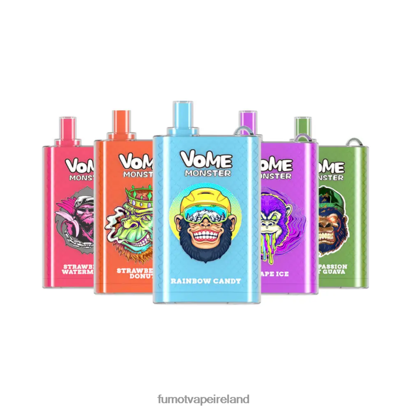 Fumot Vome Monster 10000 Disposable Vape Pod Device - 20ML (1 Piece) T6F626426 | Fumot Cigarette Electronique Blueberry Ice