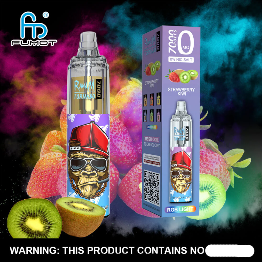 Fumot Tornado 0% 7000 14ML Disposable Vape Pen (1 Piece) T6F626514 | Fumot Vape Sale Cool Mint