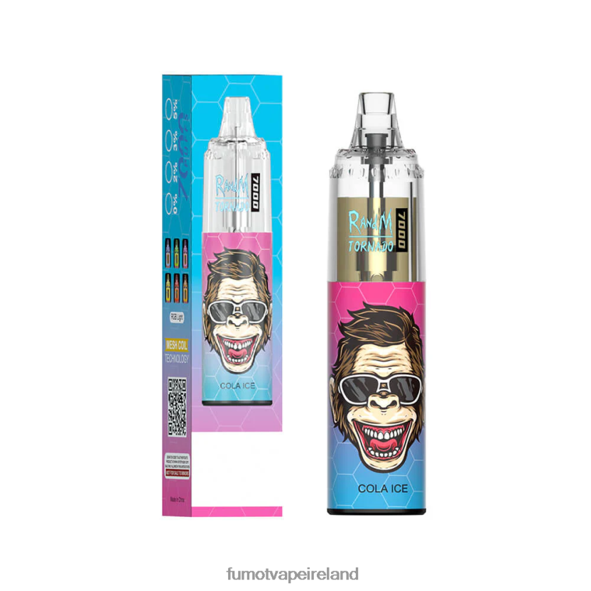 Fumot Tornado 14ML (1 Piece) 7000 Disposable Vape Pen T6F62693 | Fumot Vape Online Shop Red Apple Ice