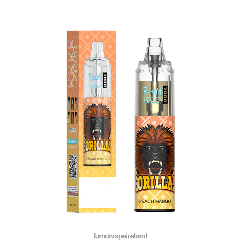 Fumot Tornado 14ML (1 Piece) 7000 Disposable Vape Pen T6F62693 | Fumot Vape Online Shop Red Apple Ice