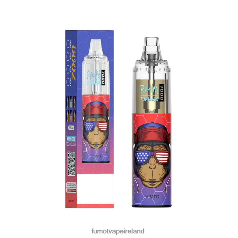 Fumot Tornado 14ML (1 Piece) 7000 Disposable Vape Pen T6F62693 | Fumot Vape Online Shop Red Apple Ice