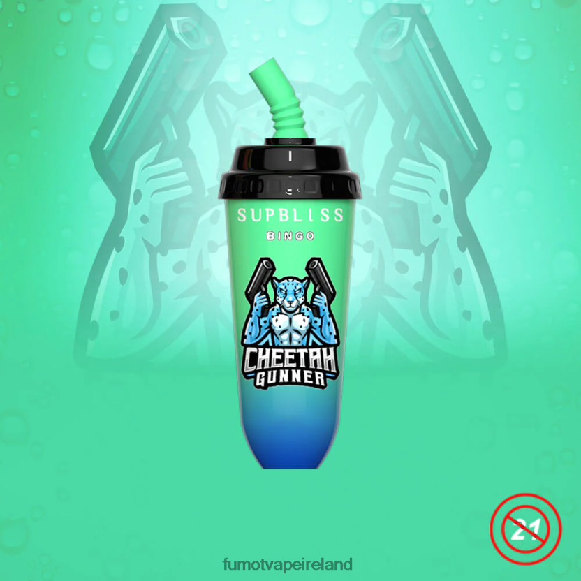 Fumot Supbliss Bingo 16ML 8000 Disposable Vape Pod Device (1 Piece) T6F626412 | Fumot Vape Ireland Watermelon