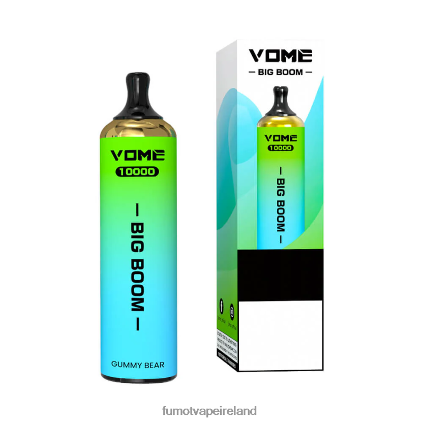 Fumot Vome Big Boom Disposable Vape Pen 10000 - 20ML (1 Piece) T6F626438 | Fumot Price Grape