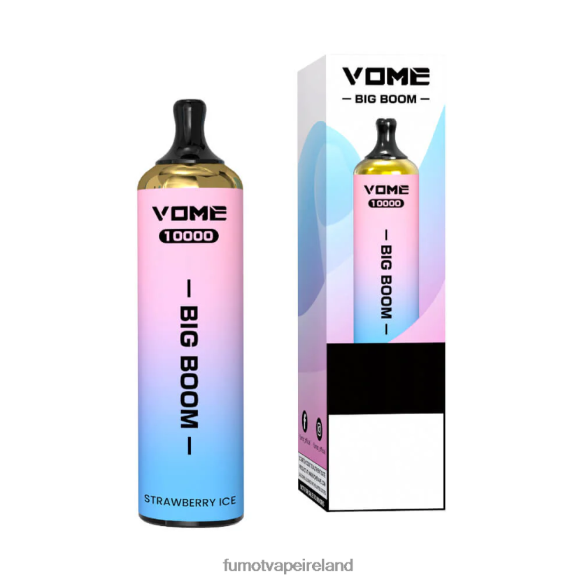 Fumot Vome Big Boom Disposable Vape Pen 10000 - 20ML (1 Piece) T6F626438 | Fumot Price Grape