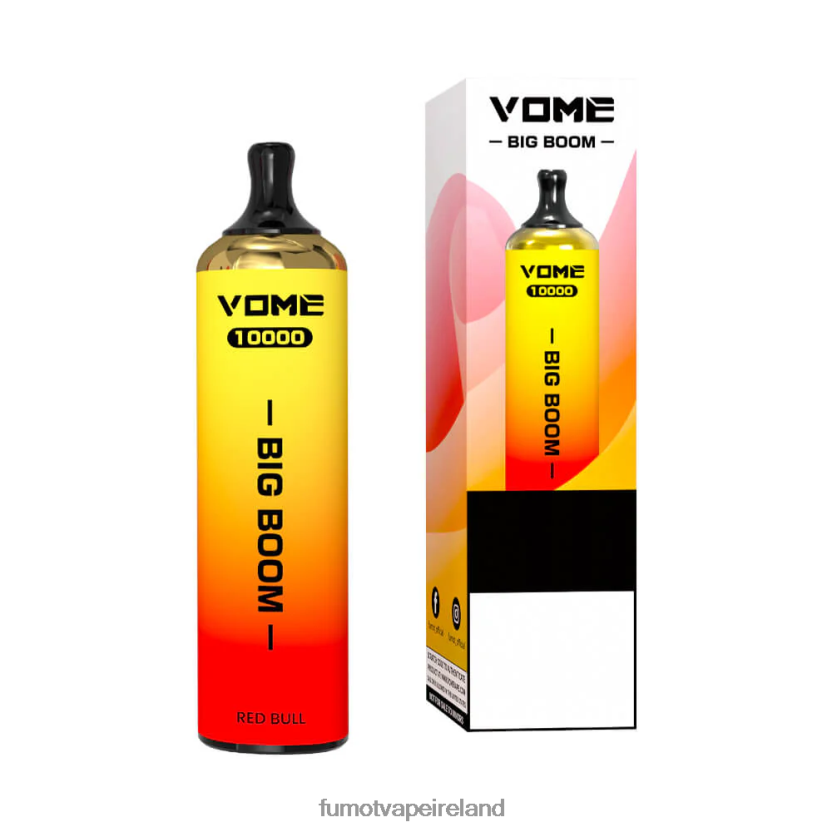 Fumot Vome Big Boom Disposable Vape Pen 10000 - 20ML (1 Piece) T6F626438 | Fumot Price Grape