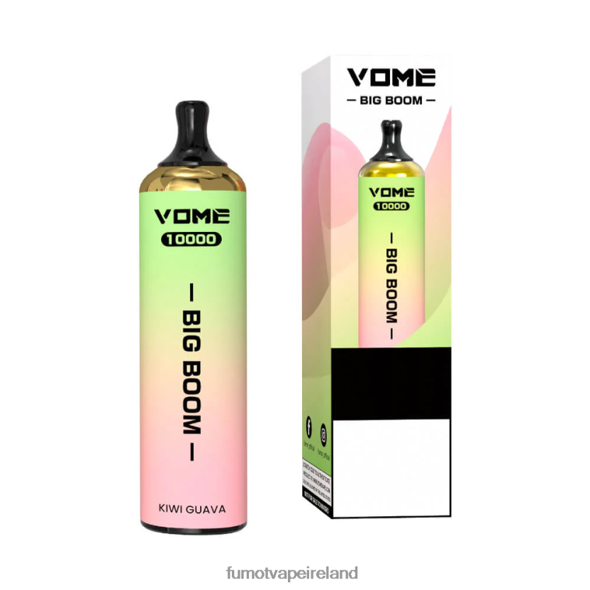 Fumot Vome Big Boom Disposable Vape Pen 10000 - 20ML (1 Piece) T6F626441 | Fumot Ireland Blue Razz Ice